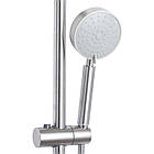 Душова система для душу Lidz Aria 1020 на два споживачі (k35) LDARI1020NKS46114 Nickel, фото 4