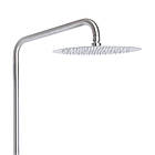 Душова система для душу Lidz Aria 1020 на два споживачі (k35) LDARI1020NKS46114 Nickel, фото 5