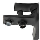 Змішувач для ванни Qtap Nihonto 3022101DCB Чехія латунь чорний, фото 4