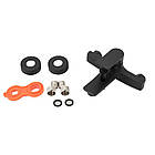 Змішувач для ванни Qtap Nihonto 3022101DCB Чехія латунь чорний, фото 5