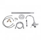 Змішувач(кран) для ванни підлоговий Qtap Podlaha 19103UGC, фото 5