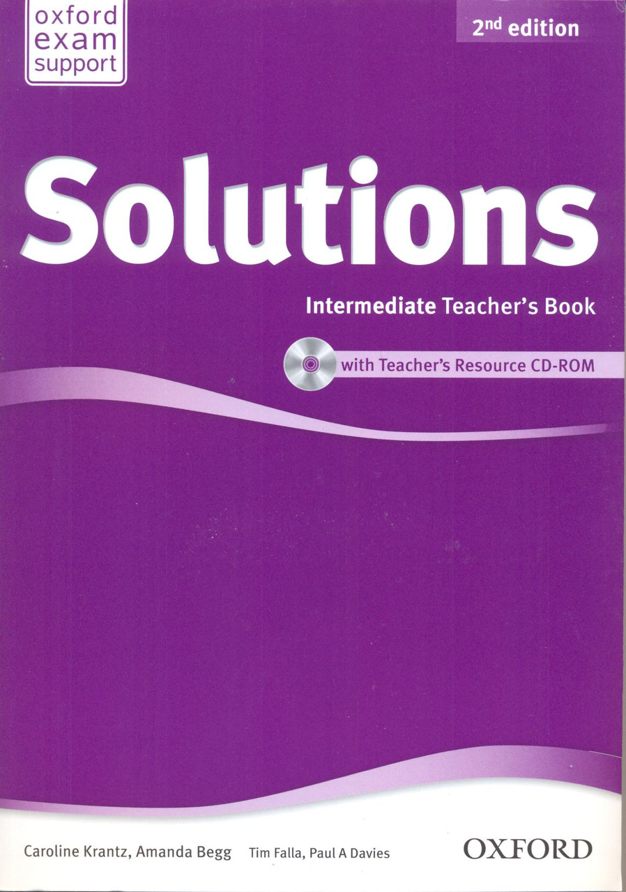 Книга учителя Solutions 2nd Edition Intermediate Teacher's Book