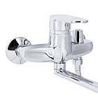 Змішувач для ванни Lidz Tani 0051 з поворотним виливом (з душовим гарнітуром) (k40) LDTAN0051CRM44961 Chrome, фото 4