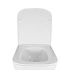 Унітаз підвісний Qtap Crow безобідковий із сидінням Soft-close QT05335171W, фото 7