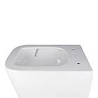 Унітаз підвісний Qtap Crow безобідковий із сидінням Soft-close QT05335171W, фото 9