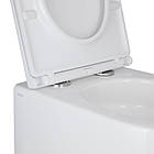 Унітаз підвісний Qtap Taurus безобідковий із сидінням Soft-close QT2433084EUQW, фото 6