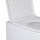 Унітаз підвісний Qtap Taurus безобідковий із сидінням Soft-close QT2433084EUQW, фото 7