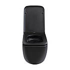 Унітаз підвісний Qtap Gemini безобідковий із сидінням Soft-close QT2533076EUQMB, фото 3