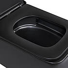 Унітаз підвісний Qtap Gemini безобідковий із сидінням Soft-close QT2533076EUQMB, фото 6