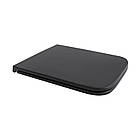 Унітаз підвісний Qtap Gemini безобідковий із сидінням Soft-close QT2533076EUQMB, фото 9