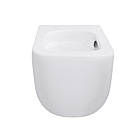 Унітаз підвісний Qtap Gemini безобідковий із сидінням Soft-close QT2533076EUQW, фото 7