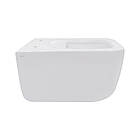 Унітаз підвісний Qtap Gemini безобідковий із сидінням Soft-close QT2533076EUQW, фото 8