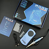 Професійний фрезер Мокс IX10 (на акумуляторі 2000mAh) на 35 Вт. - 45000 об./хв. для манікюру та педикюру, фото 7
