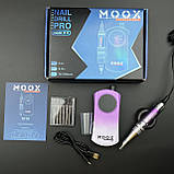 Професійний фрезер Мокс IX10 (на акумуляторі 2000mAh) на 35 Вт. - 45000 об./хв. для манікюру та педикюру, фото 9