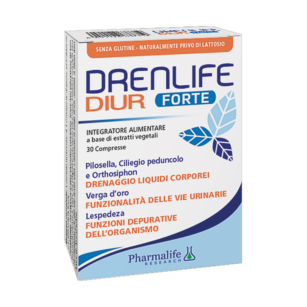 Харчова добавка для сприяння функціональності сечовивідних шляхів Drenlife Форте, 30 таблеток, фото 1
