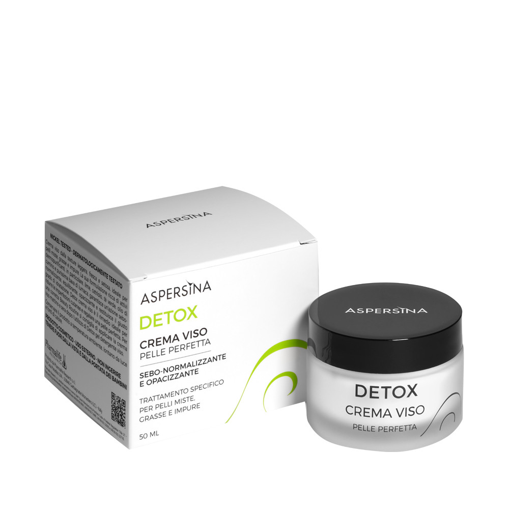 Матуючий детокс-крем для обличчя Aspersina, 50 мл, фото 1
