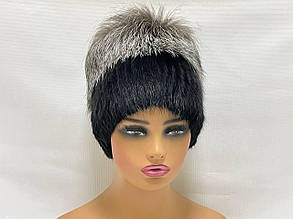 Жіноча шапка з хутра одатри "Кубанка"