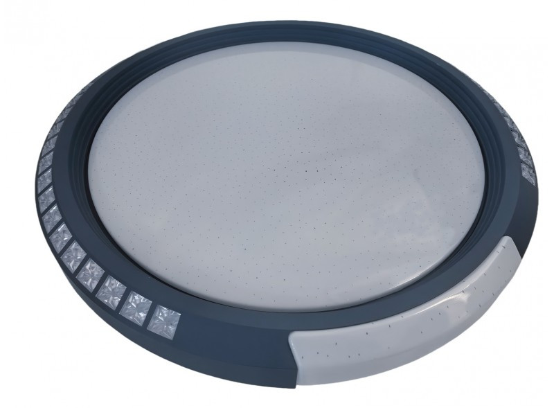 LED-світильник з пультом упр.,таймер, рег.яскравості, нічник, 3000/4000/6000К 72Вт (CLSR-72) LUXEL
