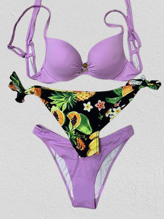 Купальник раздельный SISIANNA 5215 Катя фиалка(В НАЛИЧИИ ТОЛЬКО 44 46 48 50 52 УКР р-ры), фото 1