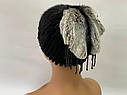 Жіноча шапка з хутра одатри "Зірка", фото 5
