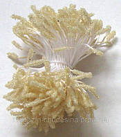 Тичинки для квітів ванільні кришталеве покриття