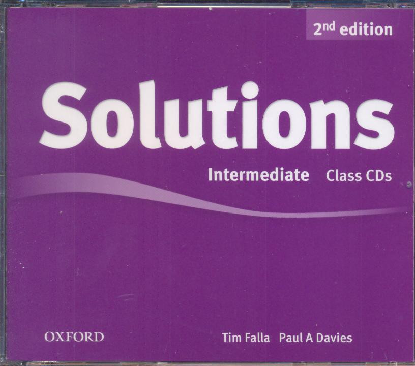 Solutions Intermediate 2nd Edition: Class Audio CD(3)