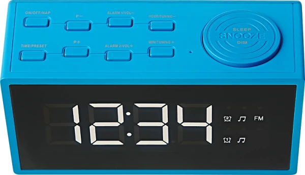 Радіо-годинник ECG RB-040-Blue
