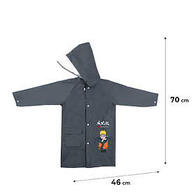 Дощовик дитячий Kite Naruto 70x46 см, 115-130 см (NR24-2600S)