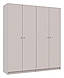Комплект шаф "Промо" 180х48х204 см. 2+2 ДСП, з полицями, Кашемір, фото 2