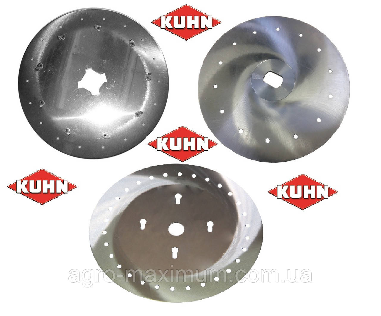 N00847B0 Диск апарата, що висіває кукурудза (d=3,5, 18 відв.) KUHN MAXIMA