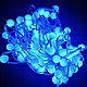 Розумна світлодіодна музична гірлянда 100LED (RGB кульки), 10 м, з USB живленням та пультом, фото 9