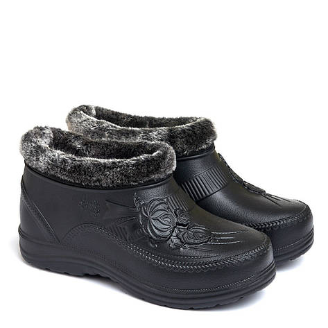 Жіночі калоші на хутрі, фото 1