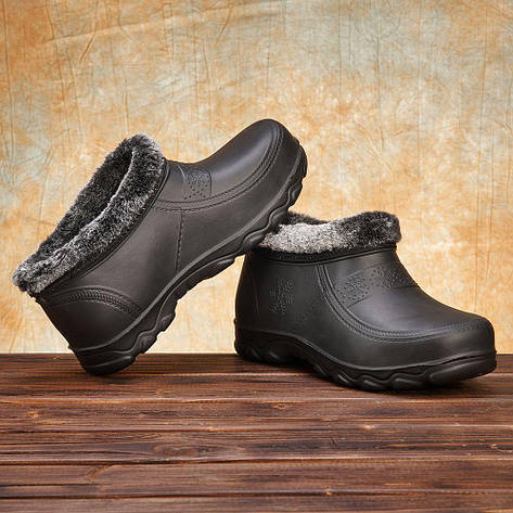 Жіночі калоші на хутрі, фото 1