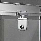 Душова кабіна 90х90х190 см Dusel А-516 без піддону квадратна розпашні двері прозоре скло 6 мм, фото 2