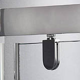 Душові двері в нішу 90х190 см Dusel FА-516 розпашні скло прозоре 6мм, фото 3