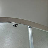 Душова кабіна 90х90х190 Dusel А-511 без піддону розсувні двері матове скло 6 мм, фото 2