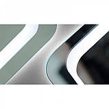 Дзеркало DUSEL 100х75см LED підсвічування DE-M3031 сенсорне включення з підігрівом, фото 4