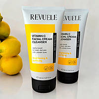 Засіб для очищення обличчя з вітаміном С Vitamin C Facial Cream Cleanser Revuele 150 мл