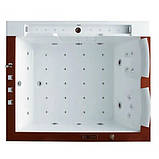 Гідромасажна ванна 191x159x77 см Golston G-U2607 R правостороння акрилова, фото 2