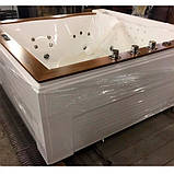 Гідромасажна ванна 191x159x77 см Golston G-U2607 R правостороння акрилова, фото 10