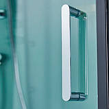 Гідромасажний паровий бокс GOLSTON G-U692 сатин 1200х850х2230 мм лівосторонній, фото 7