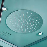 Гідромасажний паровий бокс GOLSTON G-U692 сатин 1200х850х2230 мм лівосторонній, фото 10