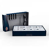 Душова система із змішувачем виливом DUSEL MILTON Chrome стійка для душу латунна, фото 10