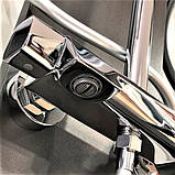 Душова система із змішувачем виливом DUSEL MILTON Chrome стійка для душу латунна, фото 3