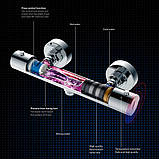 Душова система із змішувачем термостатом та виливом DUSEL CENTRO Thermostatic Black чорна душова стійка, фото 6