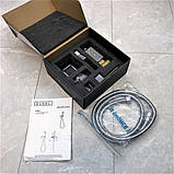 Гігієнічний душ із змішувачем DUSEL GANI Chrome хромований прихований монтаж, фото 3