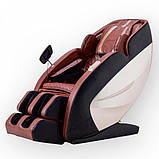 Масажне крісло REXON ENVISION BROWN з функцією 4D коричневе для дому та офісу, фото 6