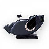 Масажне крісло REXON HELIOS з функцією 4D GREY сіре для дому та офісу, фото 2