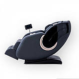 Масажне крісло REXON HELIOS з функцією 4D GREY сіре для дому та офісу, фото 3