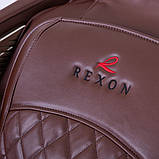 Масажне крісло REXON BROOKLYN з функцією 4D BROWN коричневий для дому та офісу, фото 6